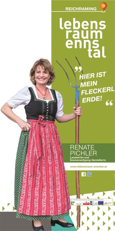 Aufsteller Renate Pichler