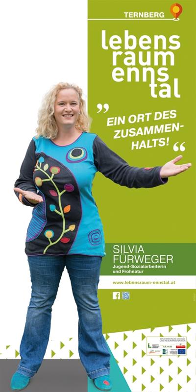 Aufsteller Silvia Fürweger